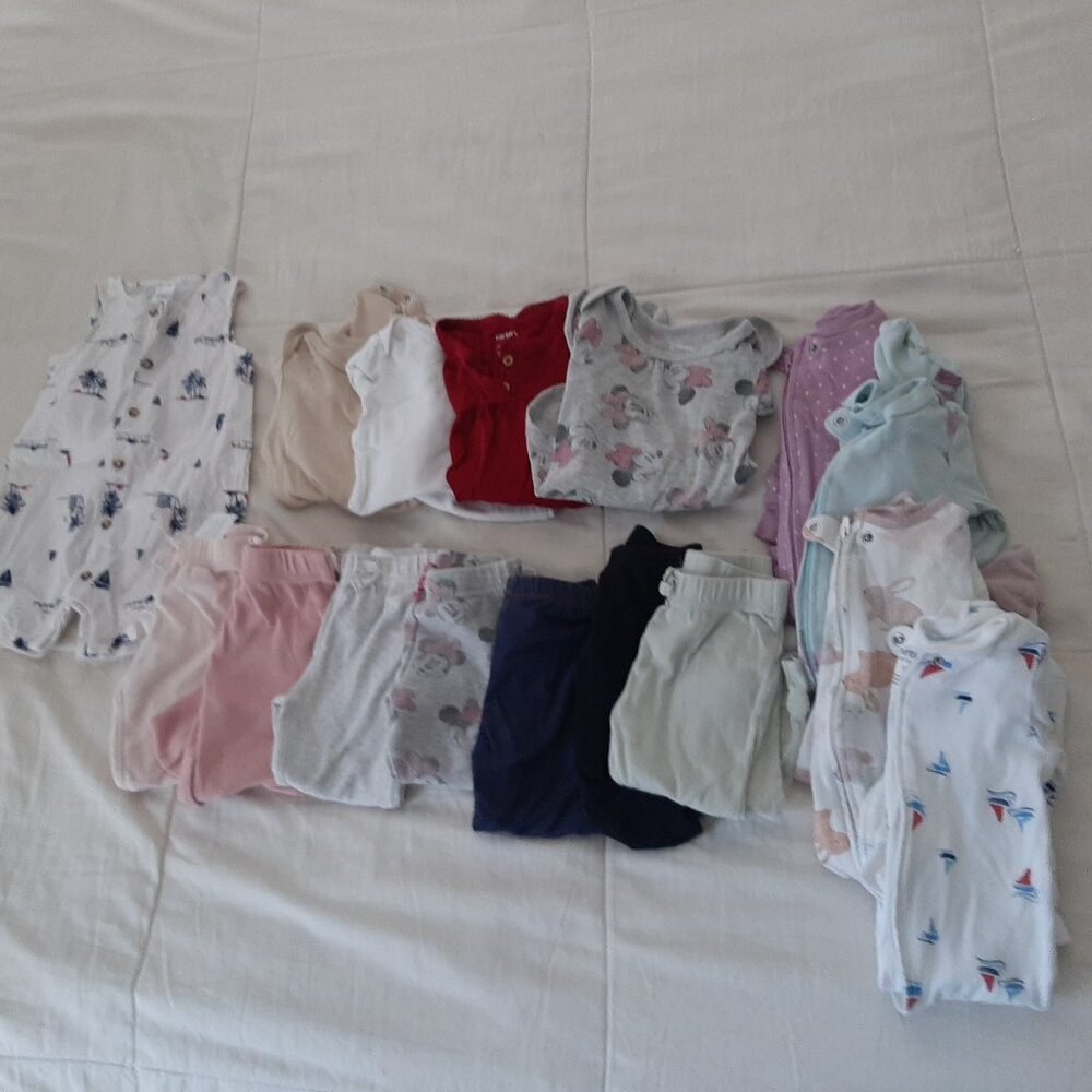 Baby girl 9mo clothes bundle